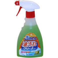 Очищающая спрей-пена от нагоревшего жира и масляных пятен на кухне Nihon Sekken Foam spray oil cleaner
